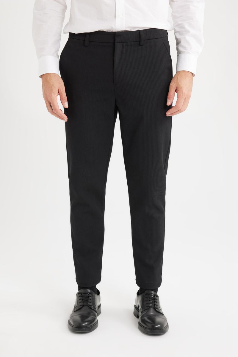 DeFacto Black Man Summer Fabric Joggers Casual - Image 5